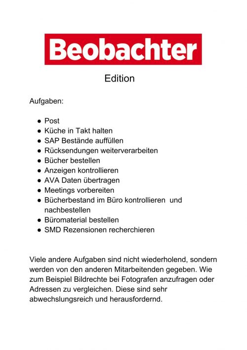Beobachter Edition